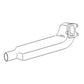 533446M2 Exhaust Elbow Fits Massey Ferguson 255 265 275 50C 50D