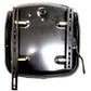 Universal Forklift High Back Seat with Adjustable Rails Black Vinyl