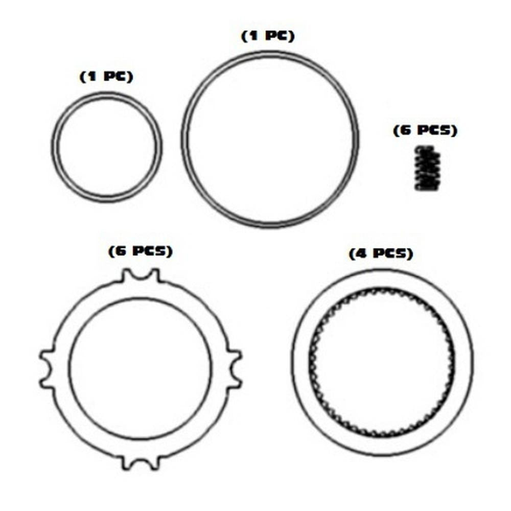 534934R92 PTO Clutch Kit Fits Case-IH Tractor Models 454 574 2400