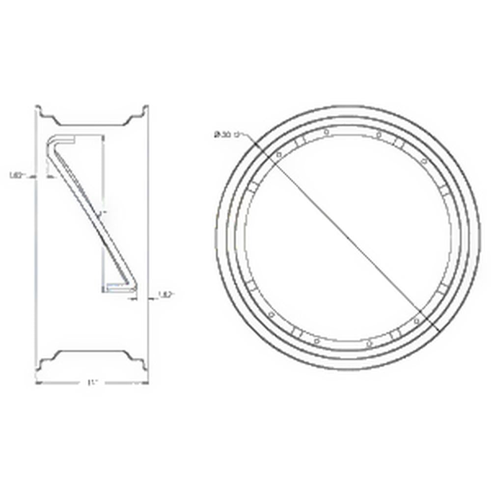 Power Adjust Rim Fits 135 150 165 230 235 245 285 TE20 TEA20 TO20 TO30 TO35