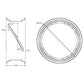 535452M91 10" x 28" Power Adjust Wheel Rim Fits Massey Ferguson 135 150 165 230