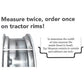 12" x 24" Rear Wheel Rim Fits Case/International Harvester Replaces A-RW12246