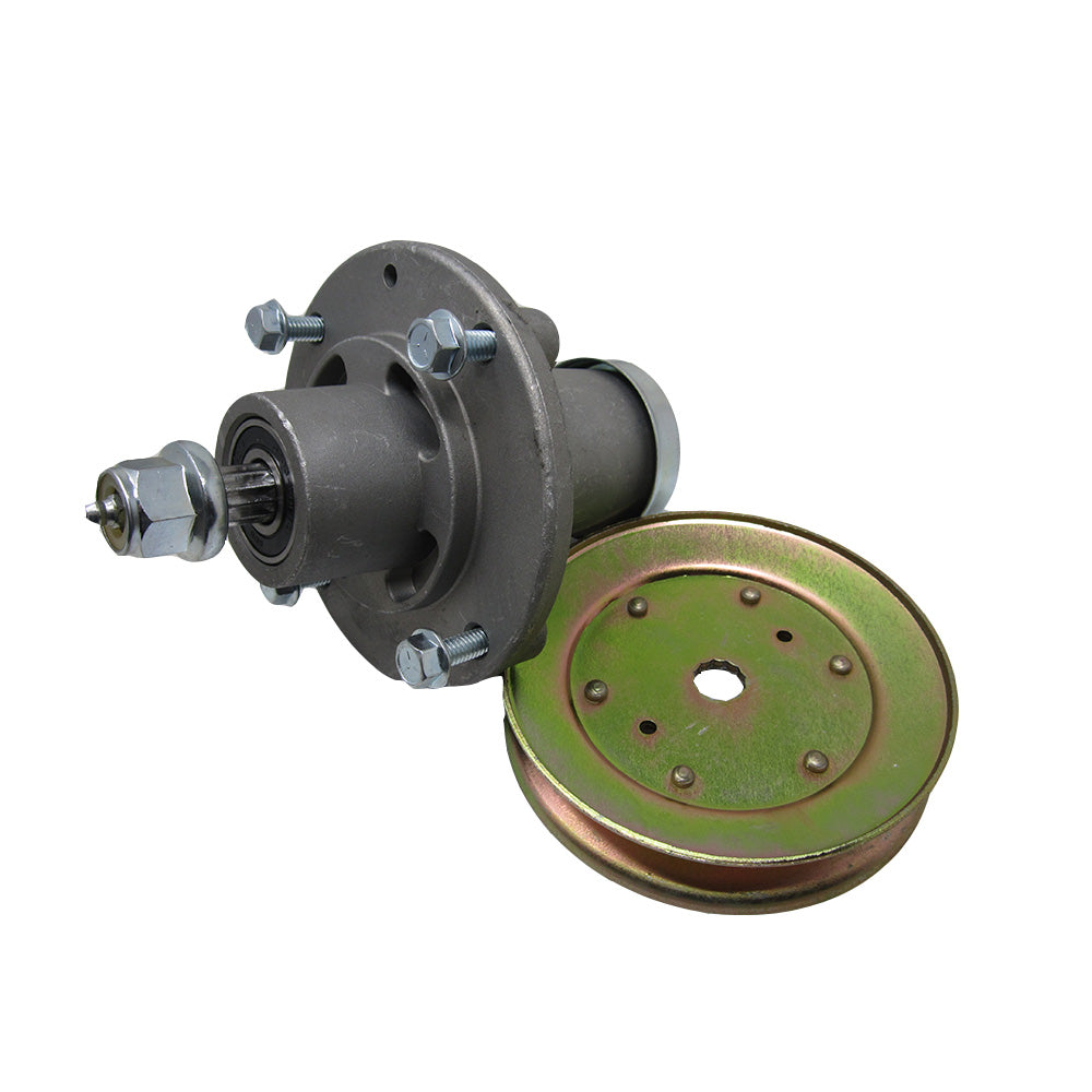 Spindle w/Pulley Fits Husqvarna FD52 FD48 TS 342 MZ 5225 MZ 5226 MZ 52
