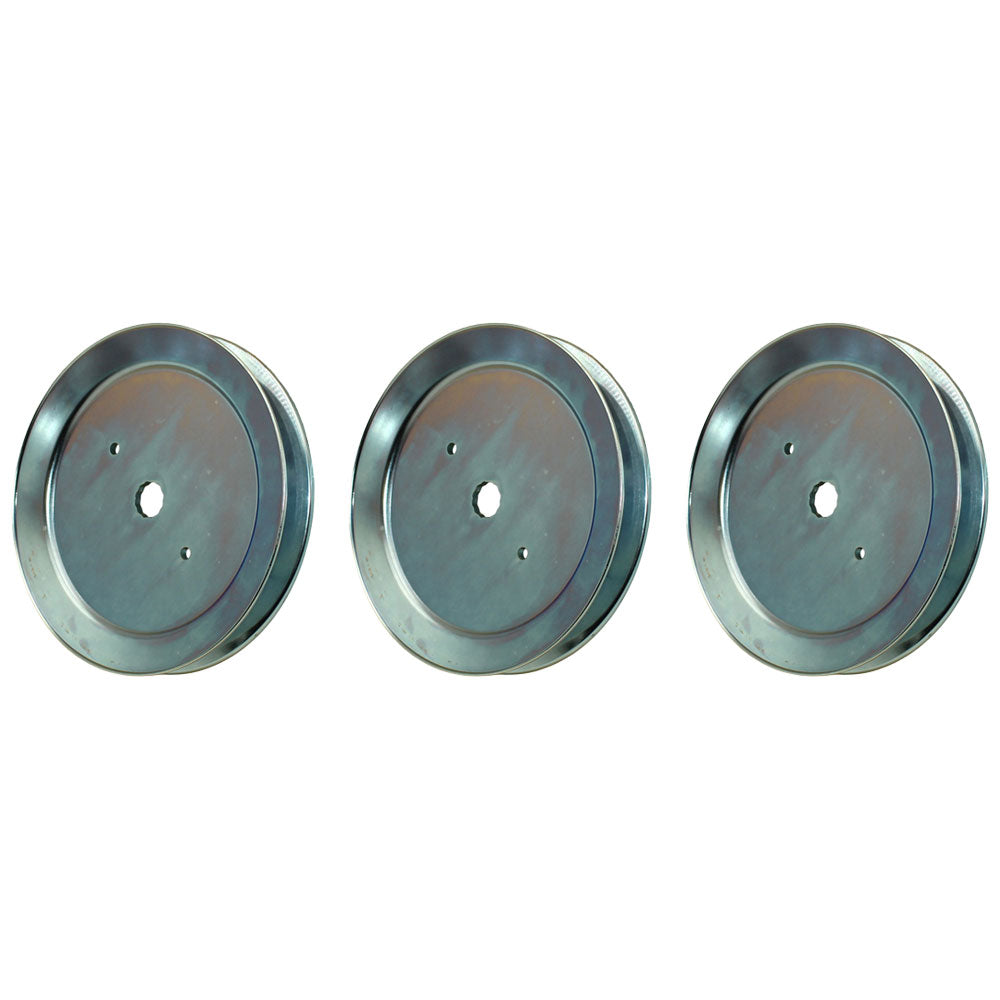 Qty 3: Spindle Pulleys Fits Red Max Replaces 539113300