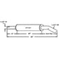 Muffler TX12624 fits Long 260 310 350 360