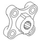 54C2055 Hydraulic Pump Hub Fits Ford 630 631 640 641 650 651 660 661 671 681