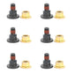 Qty 6: Disc Mower Blade Bolt & Nut Fits GEHL Replaces BK007
