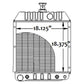 579339M91 Fits Massey Ferguson Tractor Radiator 285 with Oil Cooler