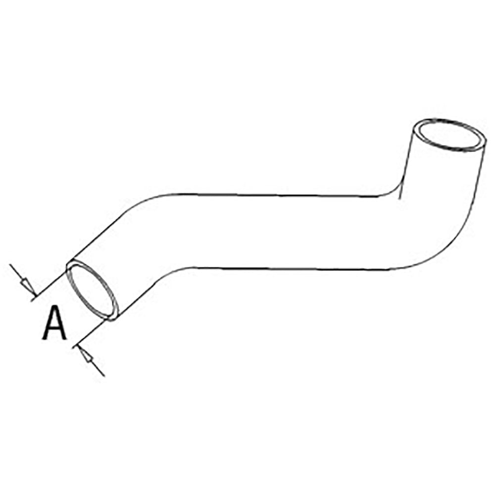579773M1 New Bottom Radiator Hose Fits Massey Ferguson MF Tractor 275 1.656" ID