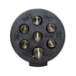 7-Pin Implement Light Plug Fits John Deere Replaces 57M8340