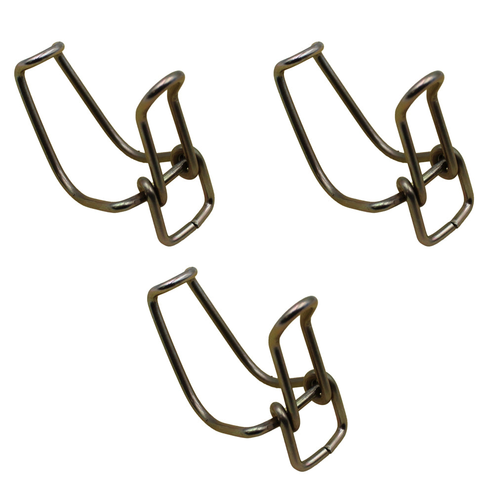 580/12023 Set of Three (3) Air Filter Retaining Clips Fits JCB Backhoe Engines