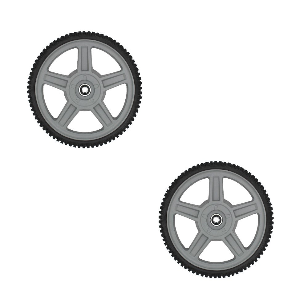 Qty 2: Plastic Mower Wheels Fits Husqvarna Replaces 581010302