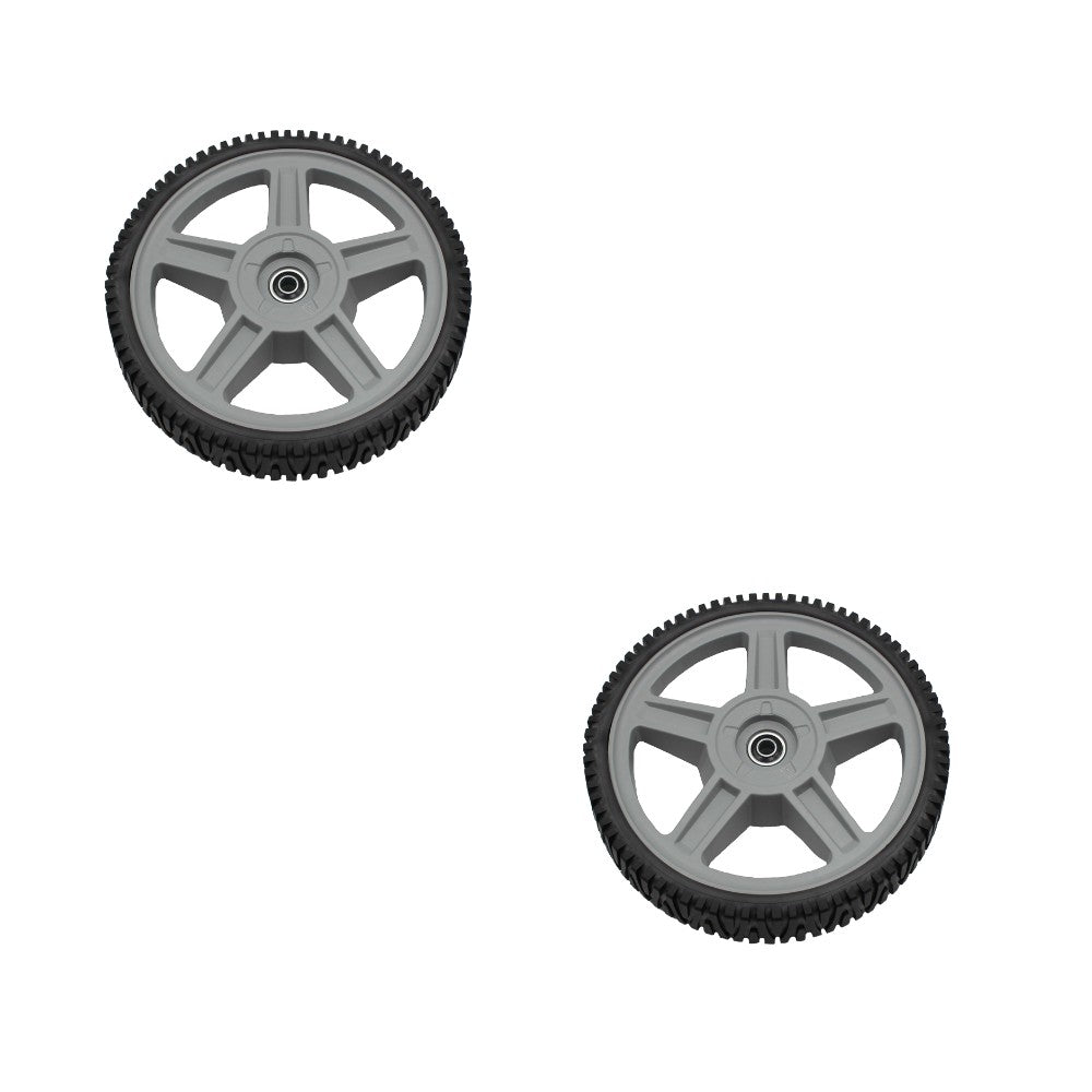 Qty 2: Plastic Mower Wheels Fits Dixon Replaces 581010302