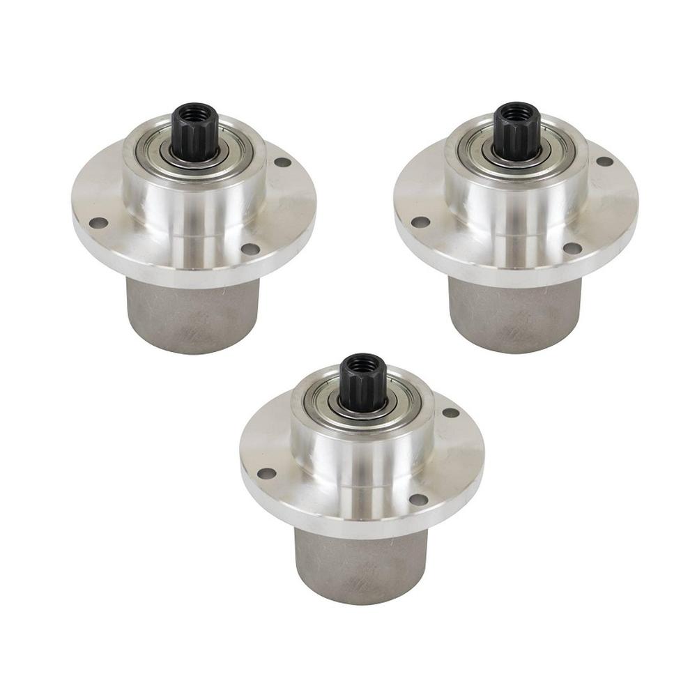3 PK Spindle Assembly For Hustler 44" 52" Deck 783506