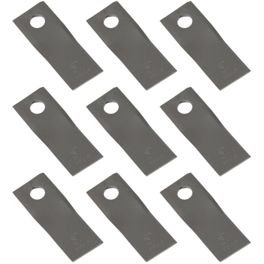 Qty 25: Left Hand Disc Mower Blade Fits GEHL Replaces 604658