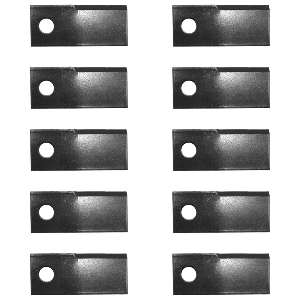 Qty 10: Left Hand Disc Mower Blade Fits Lely Replaces 58699_x10