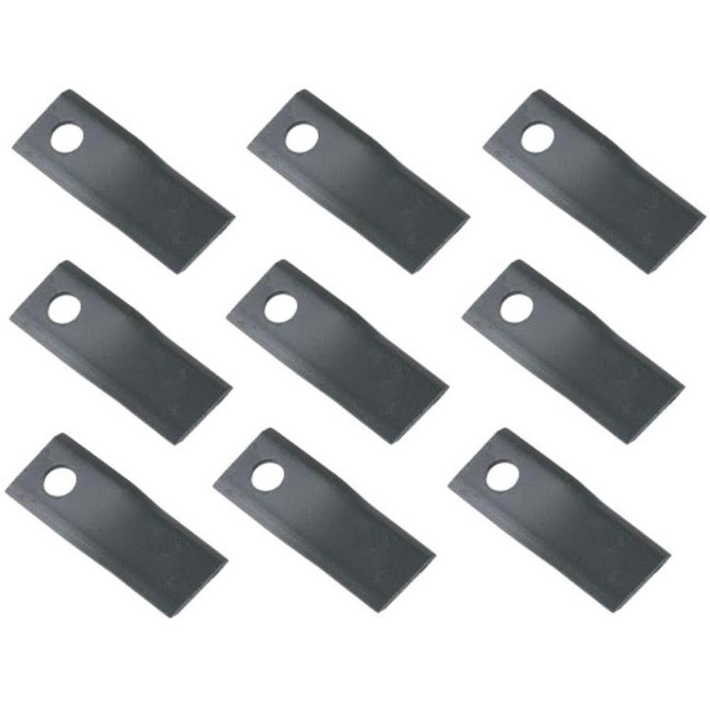 Left Hand Rotation Disc Mower Blades Set of (25) Fits Multiple Makes & Models