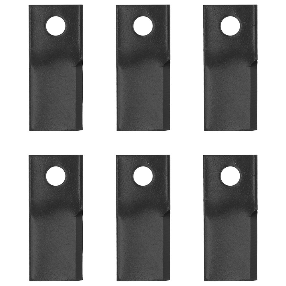 Qty 6: Left Hand Disc Mower Blade Fits BUSH HOG Replaces 526216BH