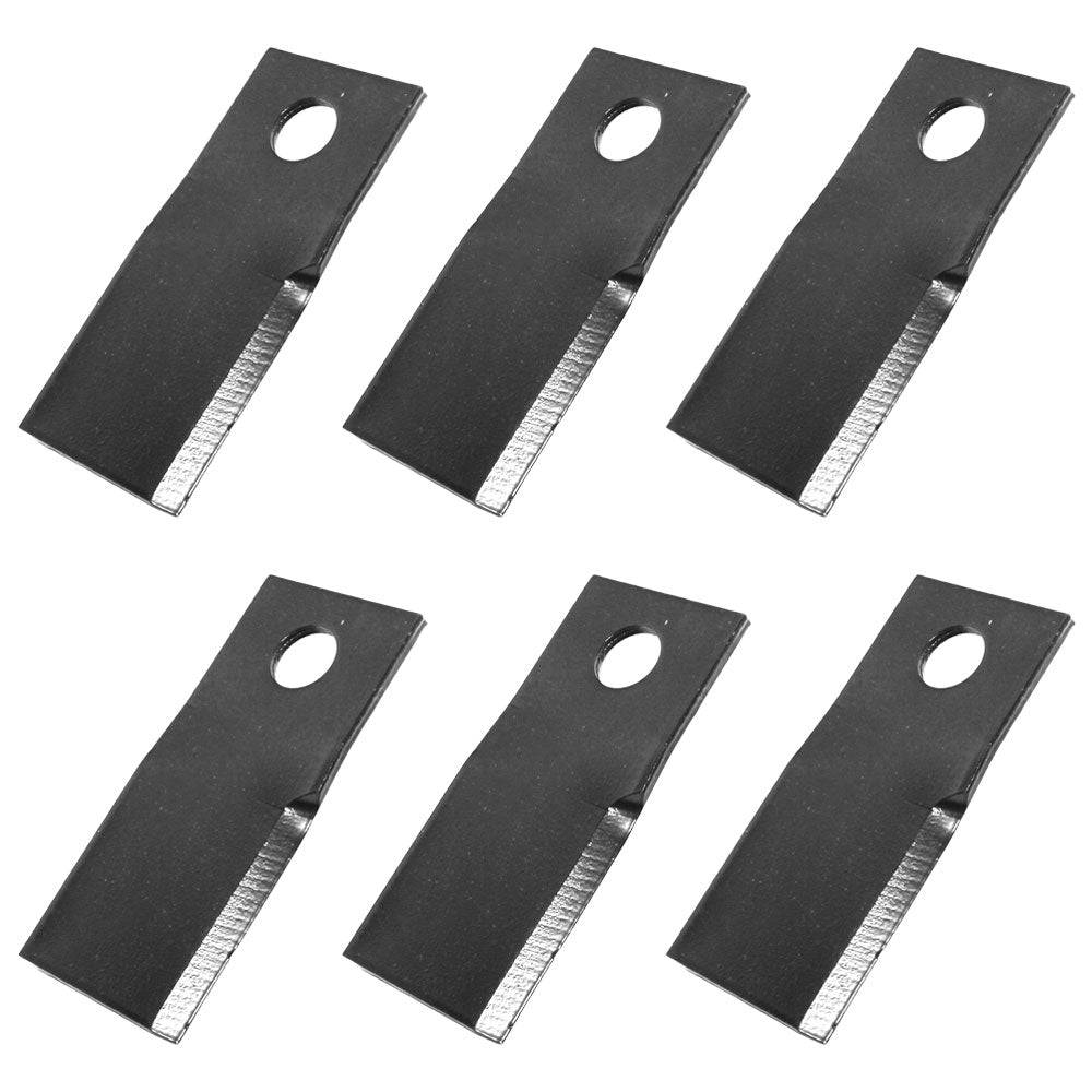 Qty 6: Left Hand Disc Mower Blade Fits Vicon Replaces 902.58.699