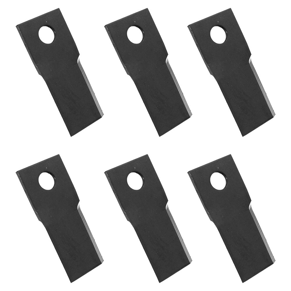 Qty 6: Left Hand Disc Mower Blade Fits New Idea Replaces 526216