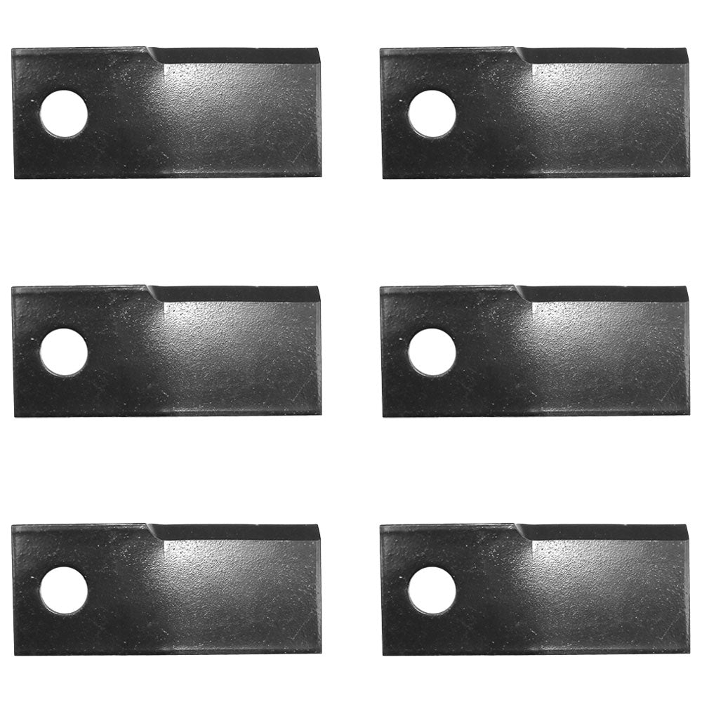 Qty 6: Left Hand Disc Mower Blade Fits Vicon Replaces 902.58.699