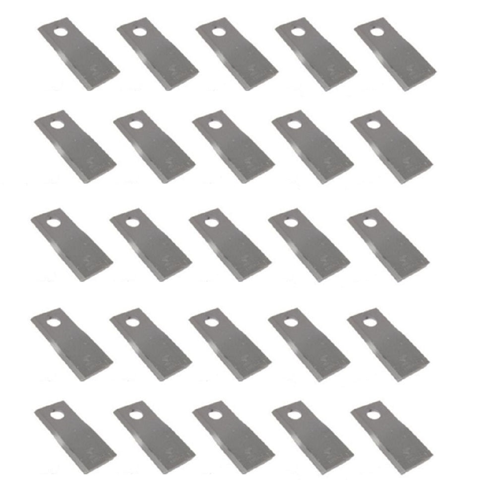 Qty 25: Right Hand Disc Mower Blade Fits BUSH HOG Replaces 58700_x25