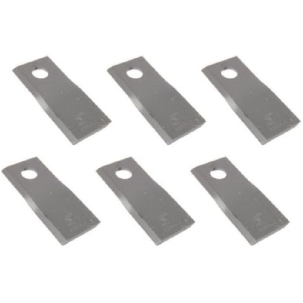 Qty 6: Right Hand Disc Mower Blade Fits Fella Replaces 478641