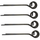 Qty 4: RH Tedder Tine (CW) Fits Frontier Replaces KN58740700