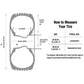 589308 25x11x10 Tire ATV UTV Style with AT489 Tread Pattern For Carlisle