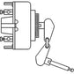 Starter Switch Fits Zetor Replaces 443861440050