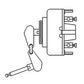 Starter Switch Fits Zetor Replaces 443861440050