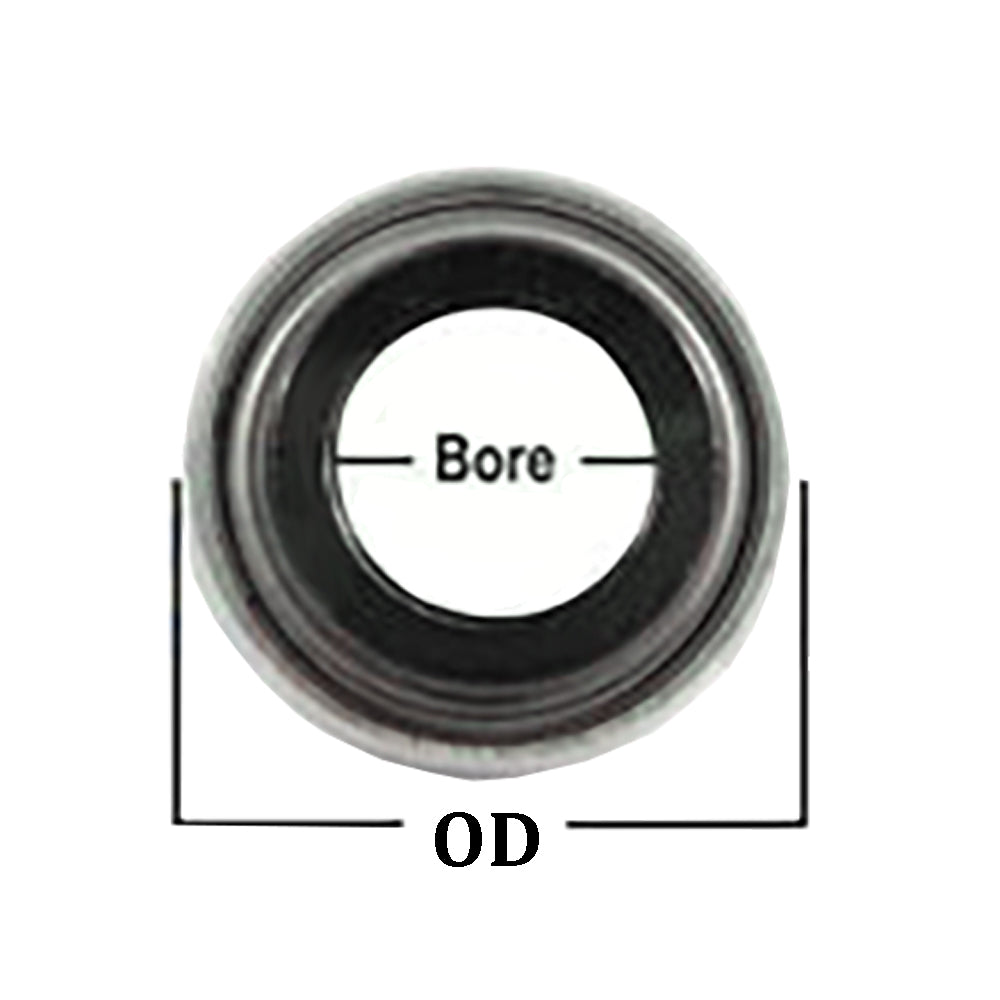 598630R1 Non-Relubri Fits CATable Cylindrical Tractor Ball Bearing with Collar