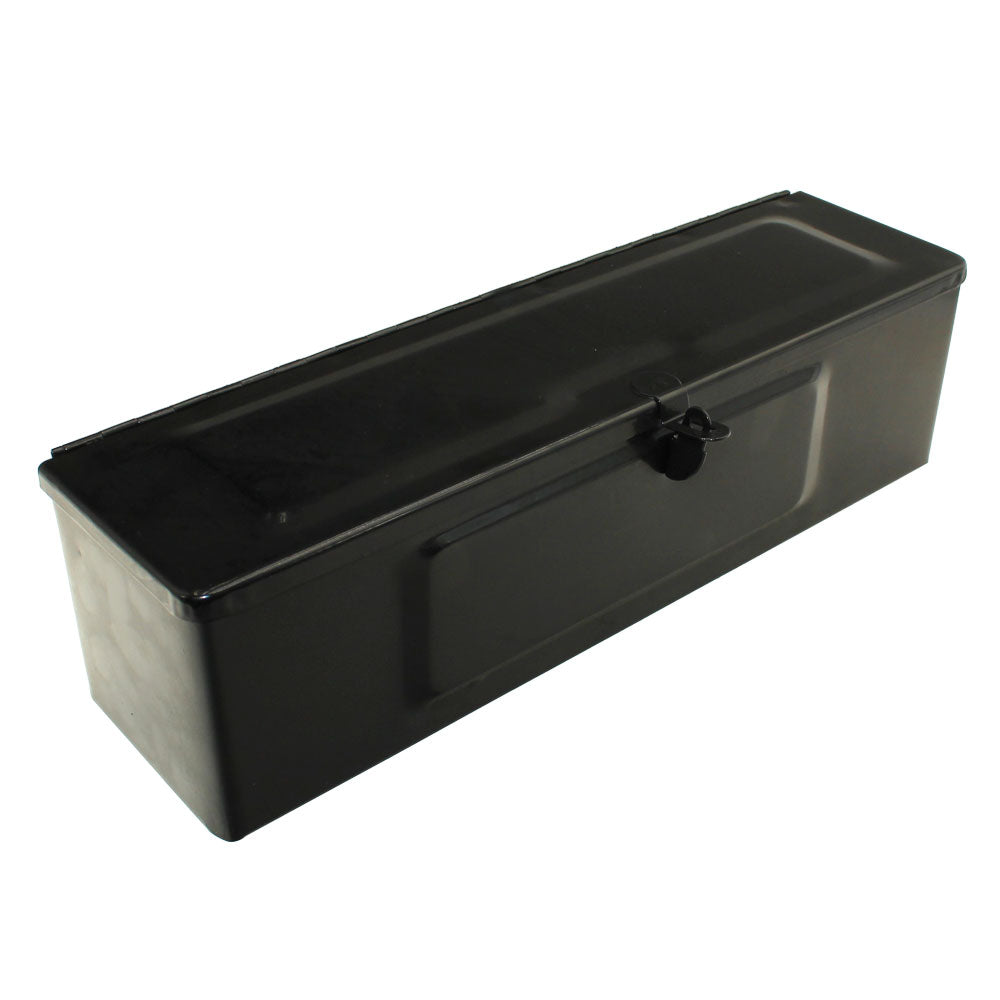 Steel BLACK TRACTOR TOOL BOX 5A3BL Fits Allis Fits Case IH Fits Kubota Fits Mass