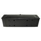 Steel BLACK TRACTOR TOOL BOX 5A3BL Fits Allis Fits Case IH Fits Kubota Fits Mass