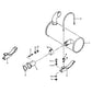 5I-7914 Muffler Fits Caterpillar E110B E120B E311 E312 E312B 311B 5I7911
