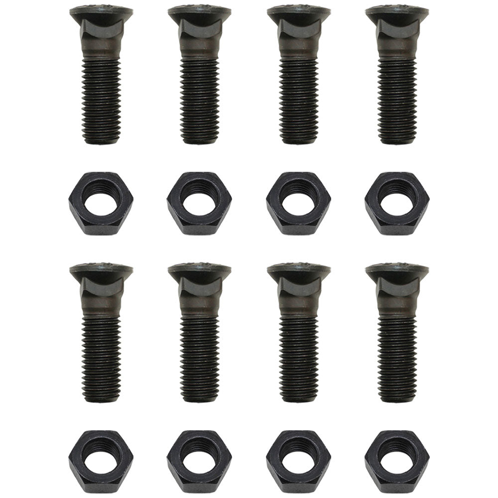 2J-3506 Qty 8: Cutting Edge Bolt & Cutting Edge Nut Kit Fits Caterpillar