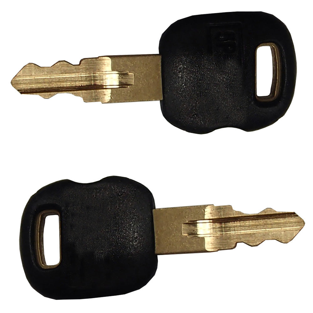 Qty 2: Key(s) - Old Style Fits Caterpillar Replaces 0310-072