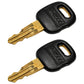 (2) Heavy Equipment Ignition Keys Fits CAT Fits Caterpillar 5P-8500 5P8500 Old S