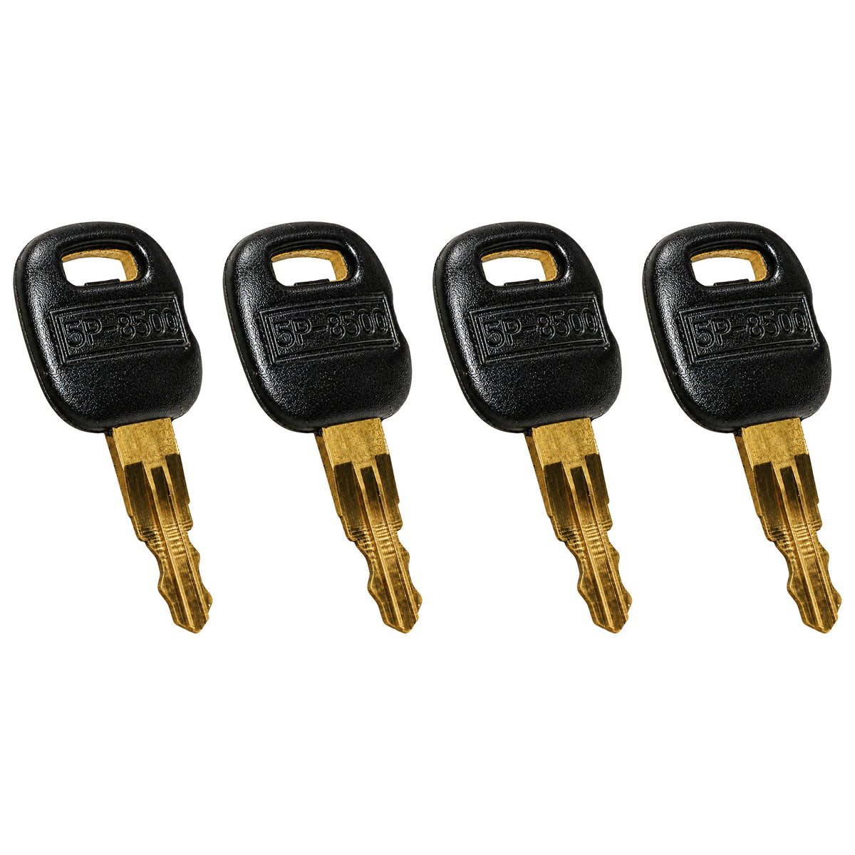 4Pcs Practical Newest Style Fits Caterpillar Equipment Ignition Key Fits CAT 5P8