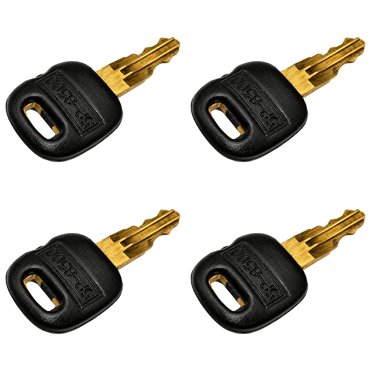 4Pcs Practical Newest Style Fits Caterpillar Equipment Ignition Key Fits CAT 5P8