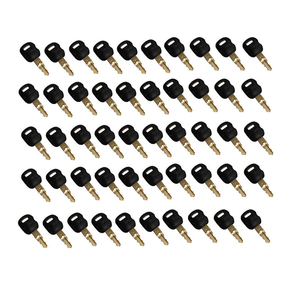 (50) Key 5P8500 Ignition Starter 50 Keys Fits CAT Fits Caterpillar Fast Free Shi