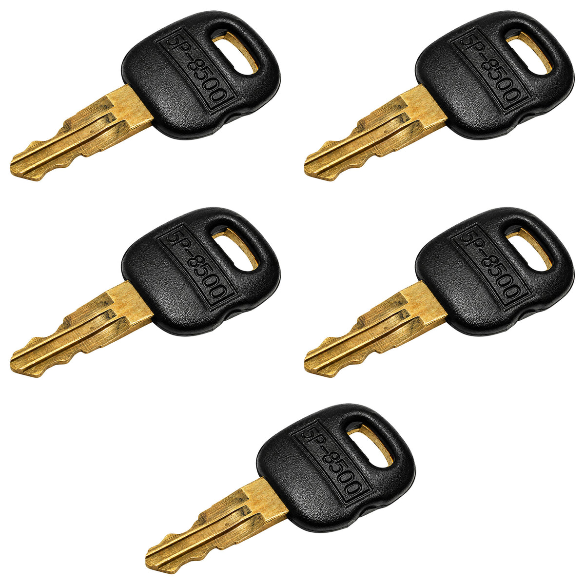 Qty. 5: Key(s) - Old Style Fits ASV Replaces 0310-072