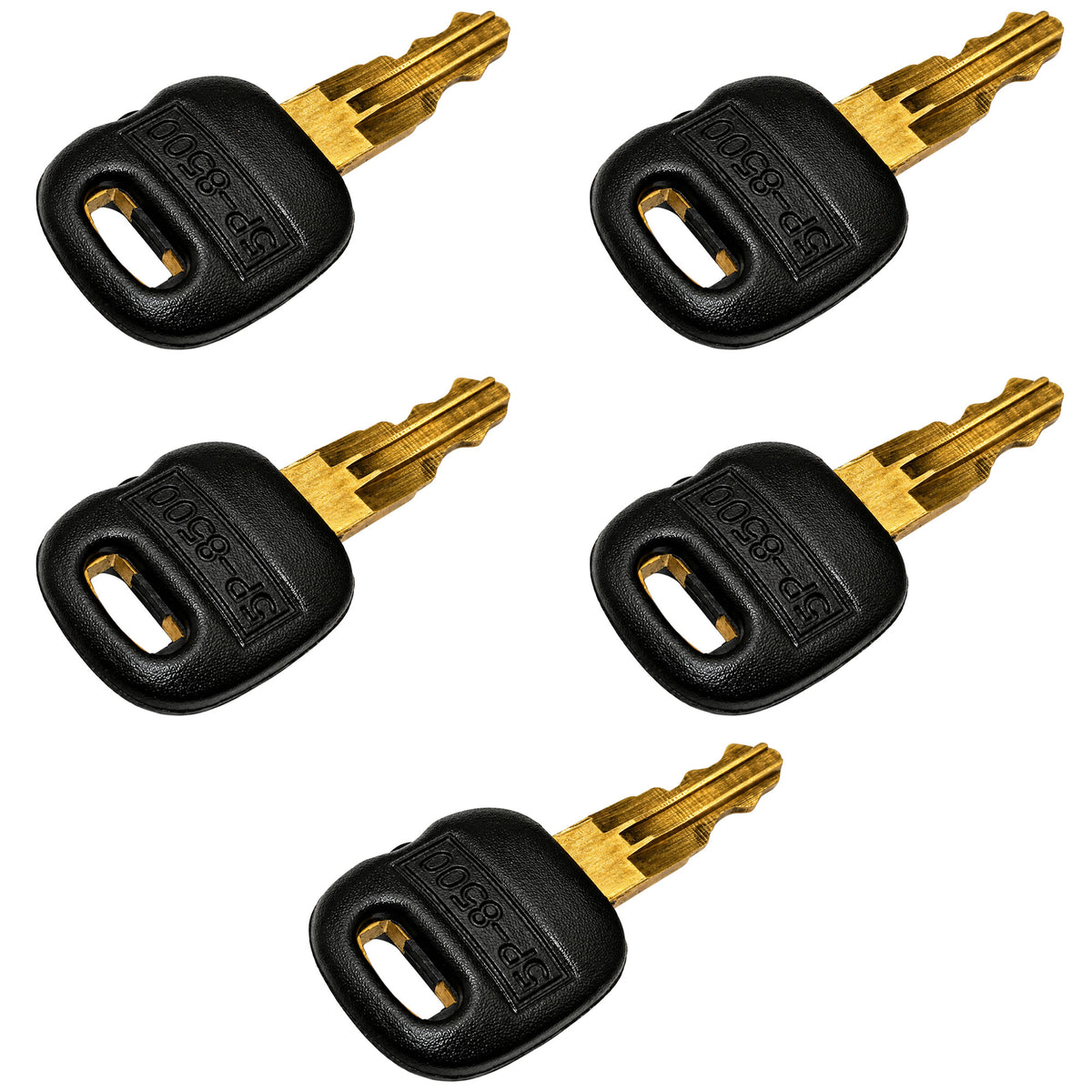 Qty. 5: Key(s) - Old Style Fits ASV Replaces 0310-072