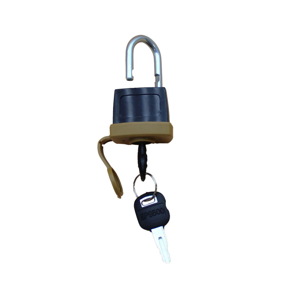 New 5P8501 Padlock w/ (2) Keys Fits CAT 972G 962G II 938G Wheel Loaders 5P-8501