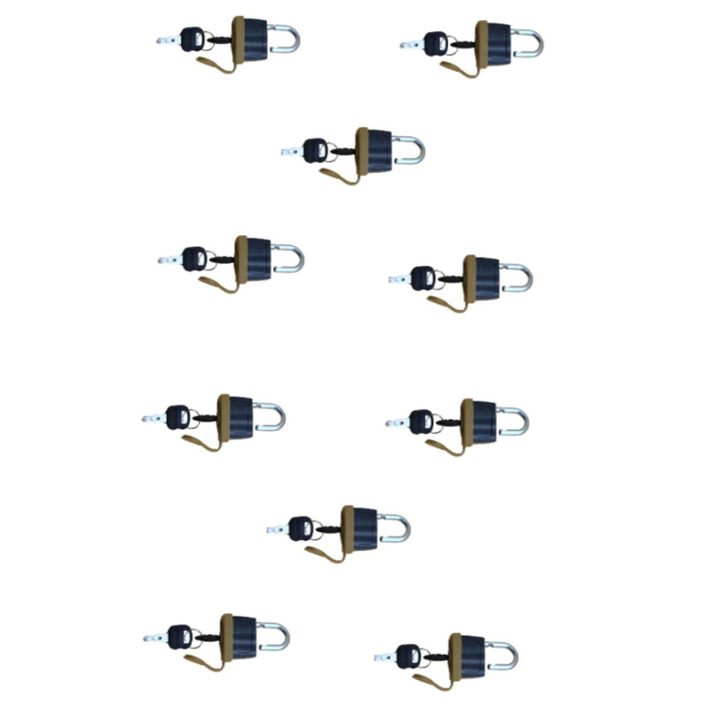 Qty 10: Padlocks  Fits Caterpillar Replaces 5P-8500
