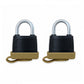 (2) HD Security Padlocks Weatherproof Fits Caterpillar Equipment Incl. 2 Keys Ea