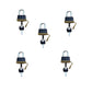 Qty 5: Padlocks  Fits Caterpillar Replaces 5P-8500