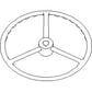 Steering Wheel 60069D Fits FARMALL A B C Fits Cub Fits Cub LoBoy 46512DA
