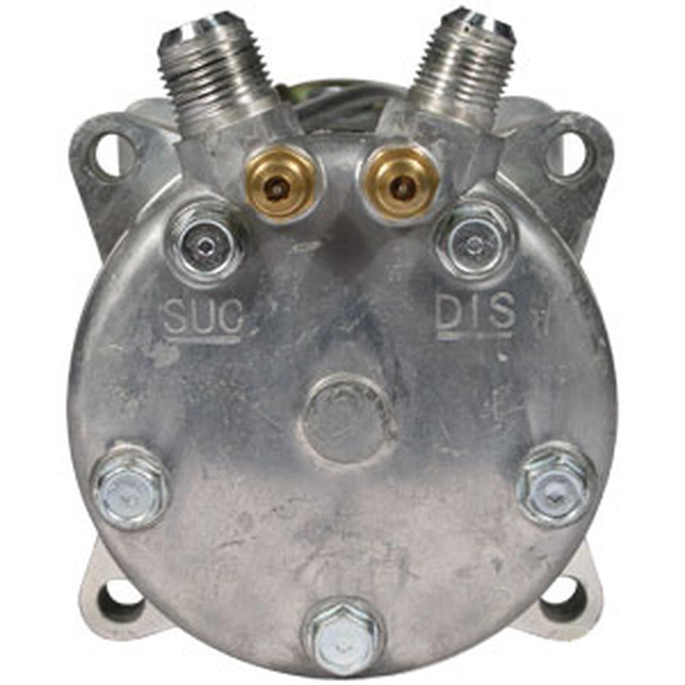 8819103 Sanden SD510HD Compressor, w/ 2 Groove Clutch - Fits Ag-Chem
