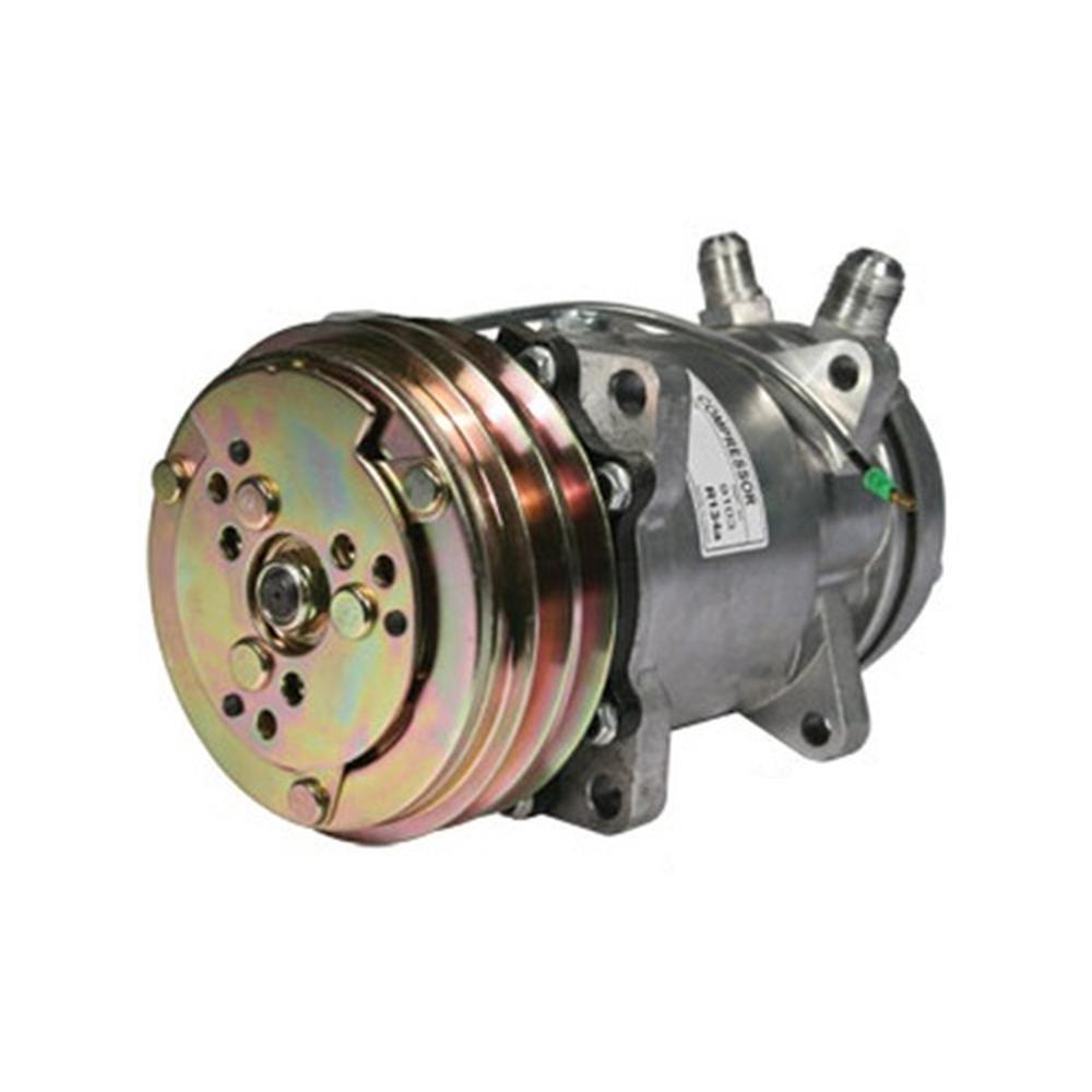 8819103 Sanden SD510HD Compressor, w/ 2 Groove Clutch - Fits Ag-Chem